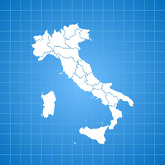 map of Italy