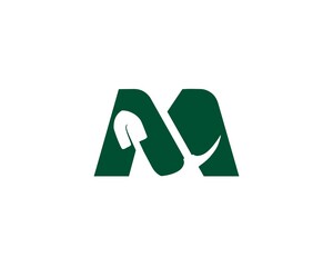 combine letter m and mining logo