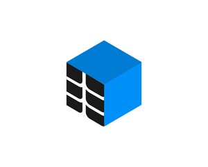 Fototapeta premium muscle cube illustration vector