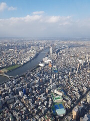 Obraz premium Tokyo view skytree Japan