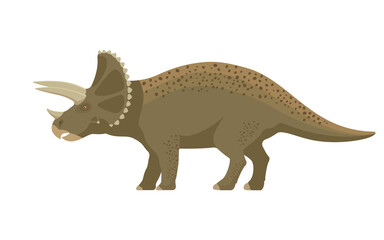Prehistoric dinosaur triceratops © zhenyakot