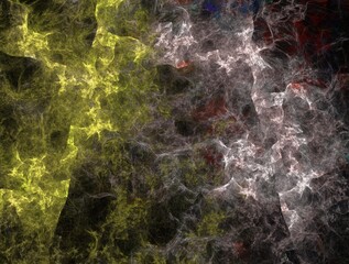 Imaginatory fractal background Image