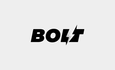  Bolt Logo Vector Design Icon Illustration