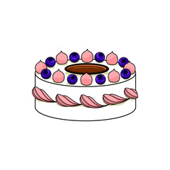ケーキのイラスト
