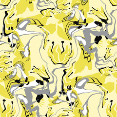 Vector irregular abstract artistic seamless pattern background.