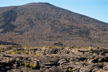 Pied cratère Dolomieu - enclos Piton de La Fournaise - Ile de La Réunion