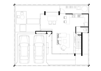 Write a blueprint architecture for building.