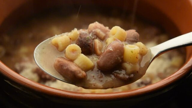 Pasta con fagioli ft2101_0656  باستا الحبوب Паста с бобами