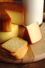 cheese and milk