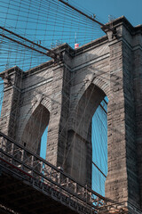 Naklejka premium Brooklyn Bridge - Manhattan, 2018