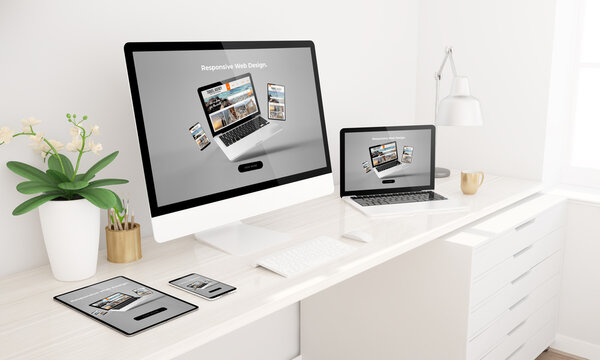 Responsive devices mock up