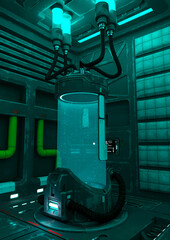 clone space room tank view © DM7