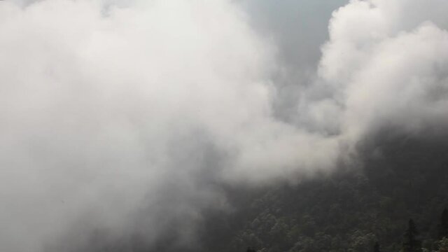 Himalayan mountains in Nepal, on the way to Everest Base Camp