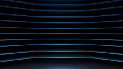 Dark-Blue office desktop wallpaper arranged as icon shelves.