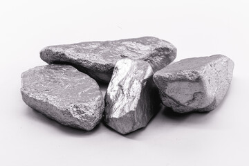 molybdenite, a rare earth sample mineral of molybdenum, a rare earth metal
