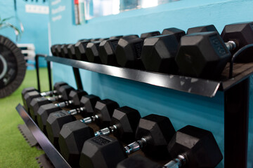 Material to train in a gym