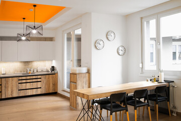 Canteen of a modern start up business