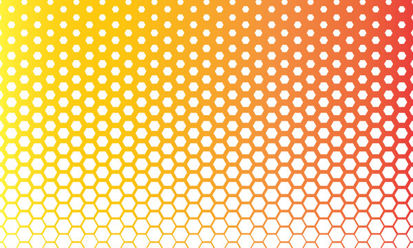 Abstract Hexagon Background Hexagon Texture Effect Free Vector 