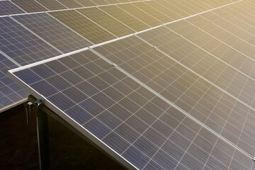 sunlight pickup plates installed in station