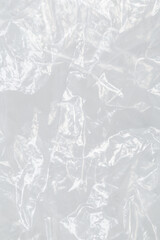 white plastic or polyethylene bag texture, macro, abstract background