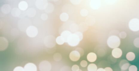 Light gold bokeh background