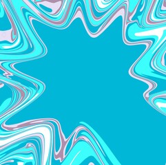 Fototapeta premium Fluid art. Abstract design template mixed texture background. Liquid color backdrop. Wallpaper pattern. Design template.