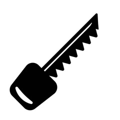 Vector graphics, key icon, black, isolated on white background. Flat design.