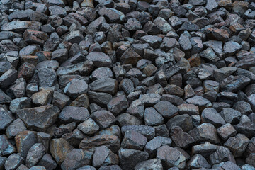 stone wall texture.top view