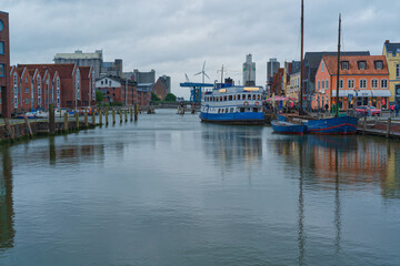 Fototapeta premium old port in europe