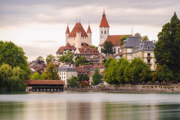 Thun City in the afternoon 