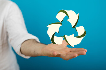 Recycle business digital. eco