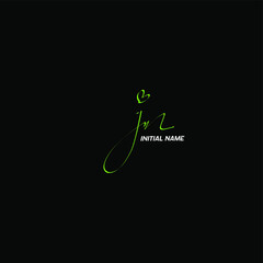 Jm beauty monogram and elegant logo design