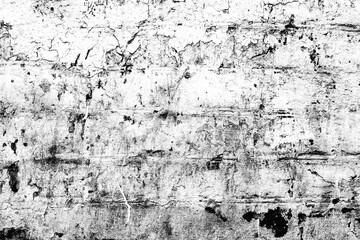 Fototapeta premium Texture of a brick wall with cracks and scratches which can be used as a background