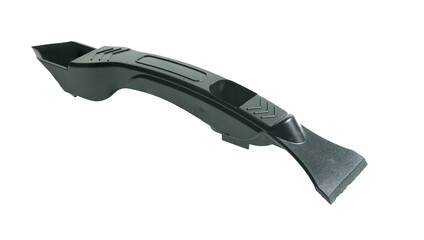 A plastic silicon sealer tool isolated on a plain white background