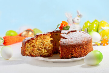 Carrot cake for Easter.