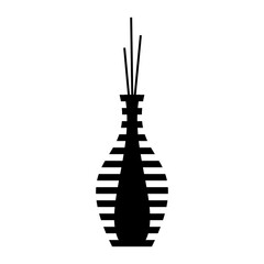 Modern vase icon, vector illustration