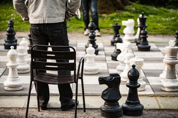 Schachspiel outdoor