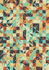 Abstract Geometric Pattern generative computational art illustration