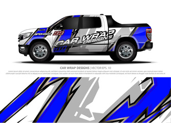 abstract background vector for racing car wrap design and vehicle livery 
