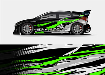 abstract background vector for racing car wrap design and vehicle livery 
