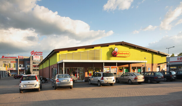 Supermarket Biedronka in Terespol. Poland