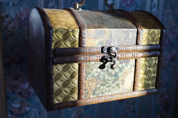 old wooden box
