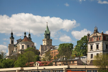 Fototapeta na wymiar Panoramic view of Lublin. Poland