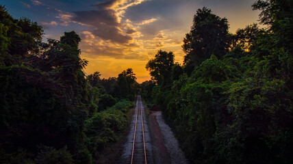 Sunset Tracks