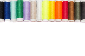 Colored sewing spool, sewing thread kit for sewing