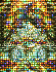  pixel abstract illustration