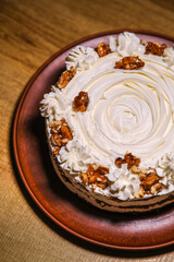 Homemade cake without sugar healthy sweets