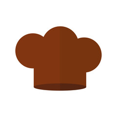 chef hat on white background