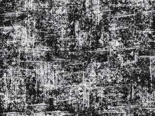Black and white grunge texture background wall. Digital illustration