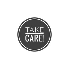 Obraz premium ''Take care'' Lettering